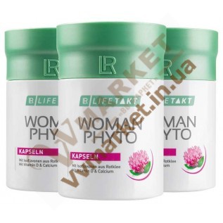 Комплекс для женщин Вумен Фито актив (Woman Phyto activ), набор 3х90 капсул, LR с доставкой вся Украина